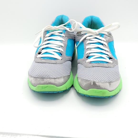 Nike Lunarfly 2 Blue Athletic Sneakers 429850-014 women's size 7.5 - Picture 7 of 9